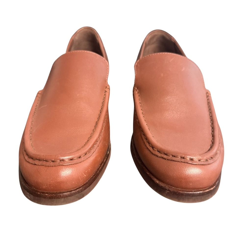 Everlane Modern Loafer in Rum Italian Leather Slip On Shoes Size 9 - Picture 2 of 11